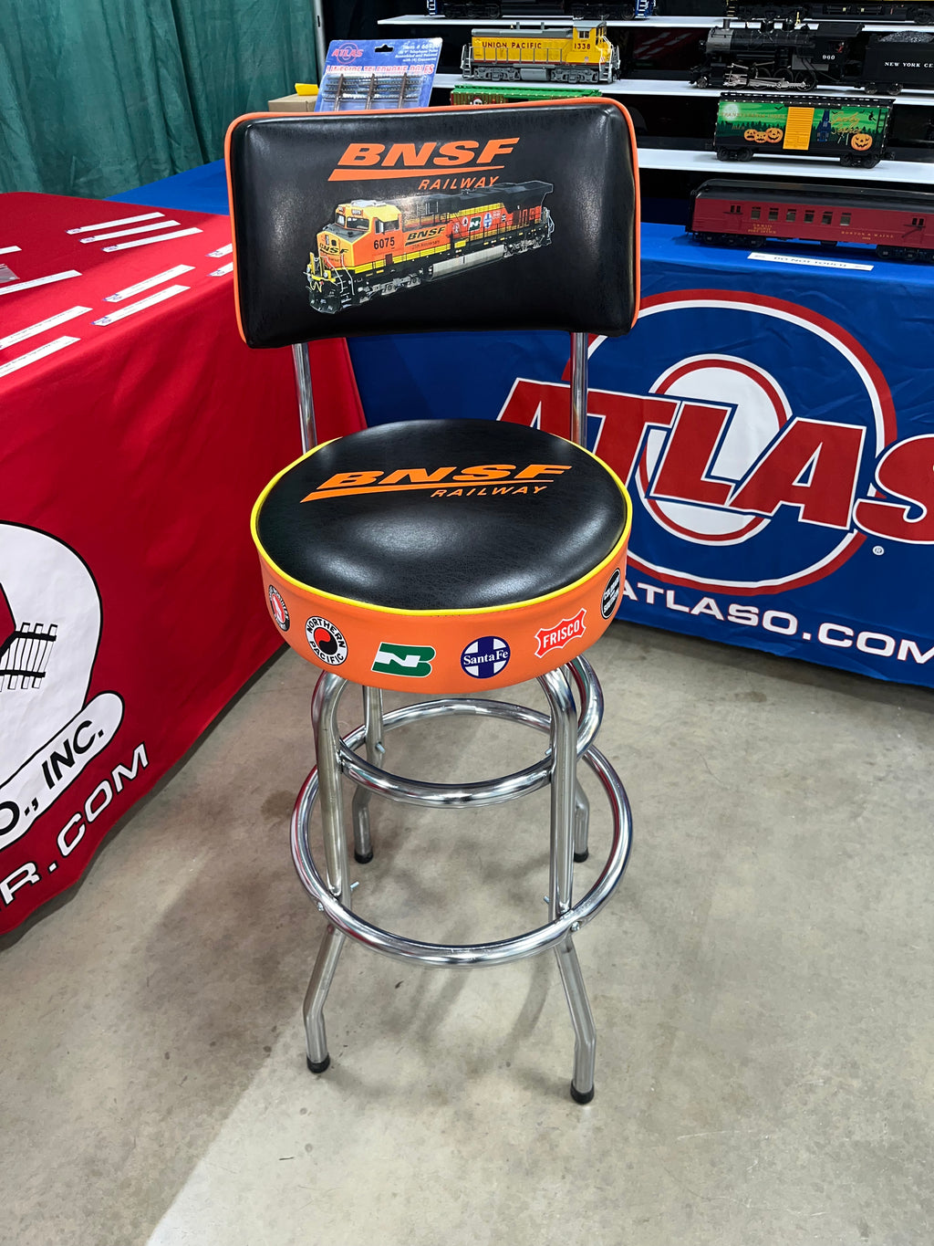 BNSF 25TH ANNIVERSARY YARD MASTER TRAIN SEAT